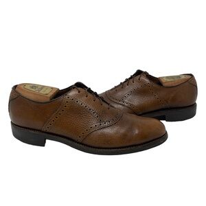 Vintage L.L. Bean Leather Men’s Oxford Brown Size 8.5 M
